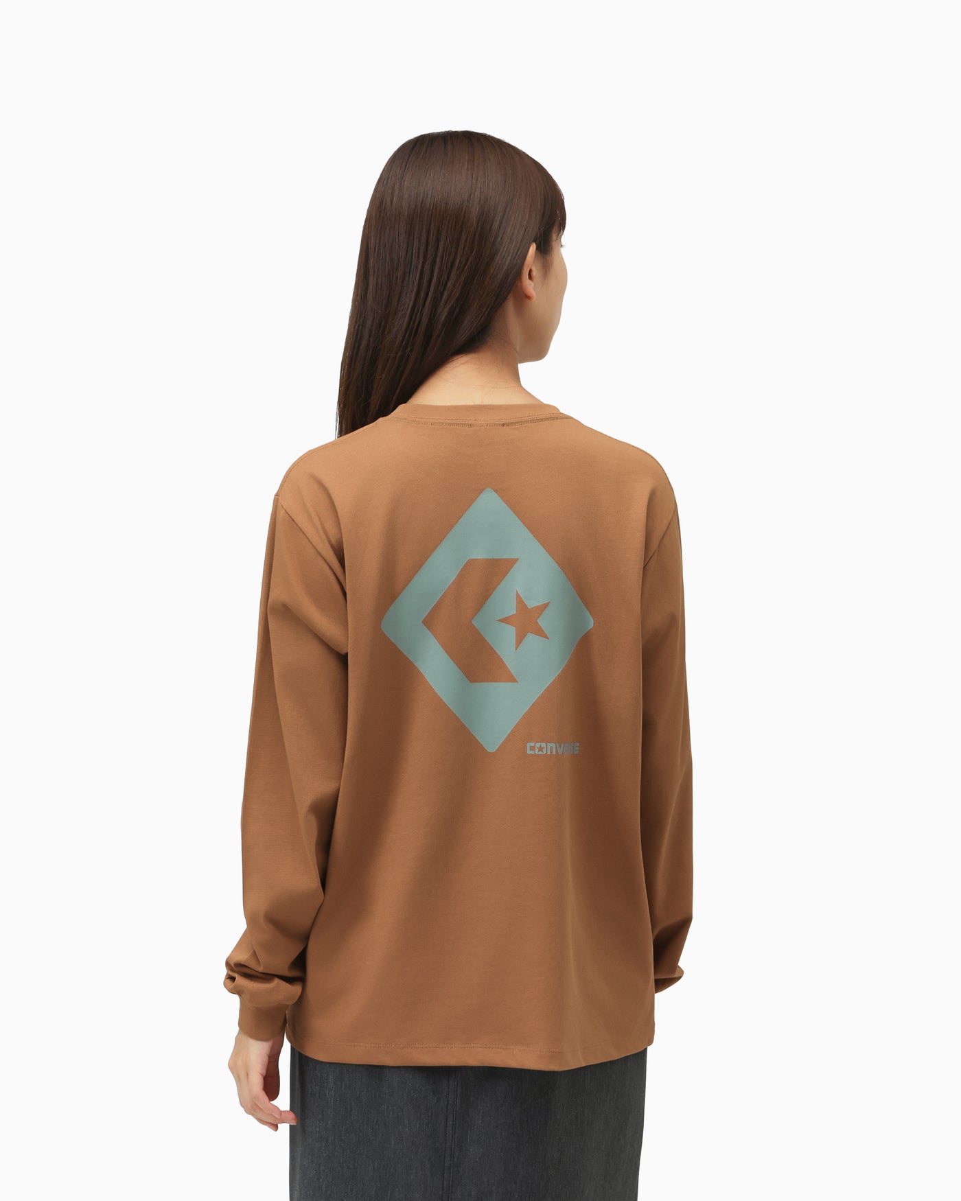 DIAMOND LOGO LS TEE LADIES