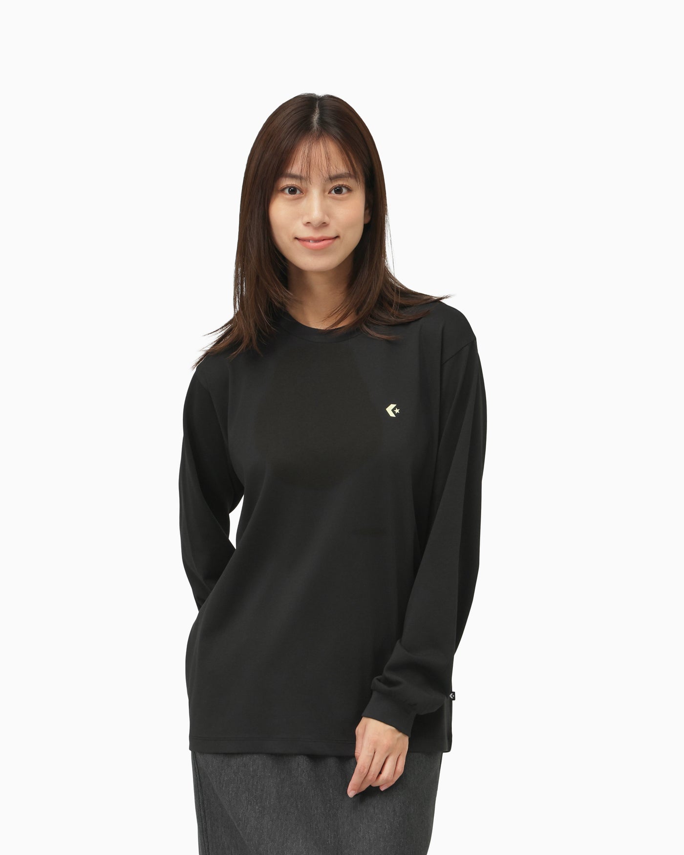 DIAMOND LOGO LS TEE LADIES