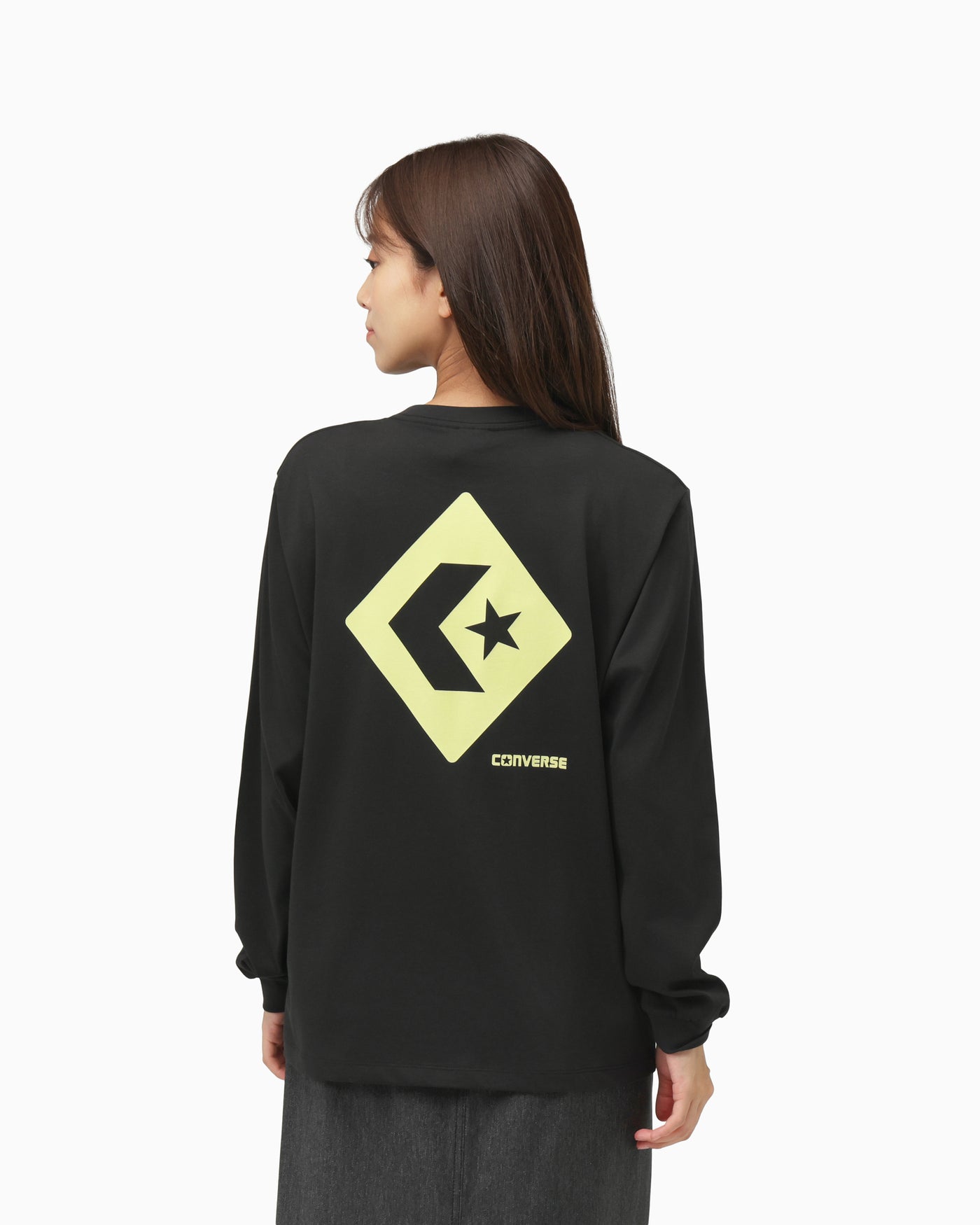 DIAMOND LOGO LS TEE LADIES