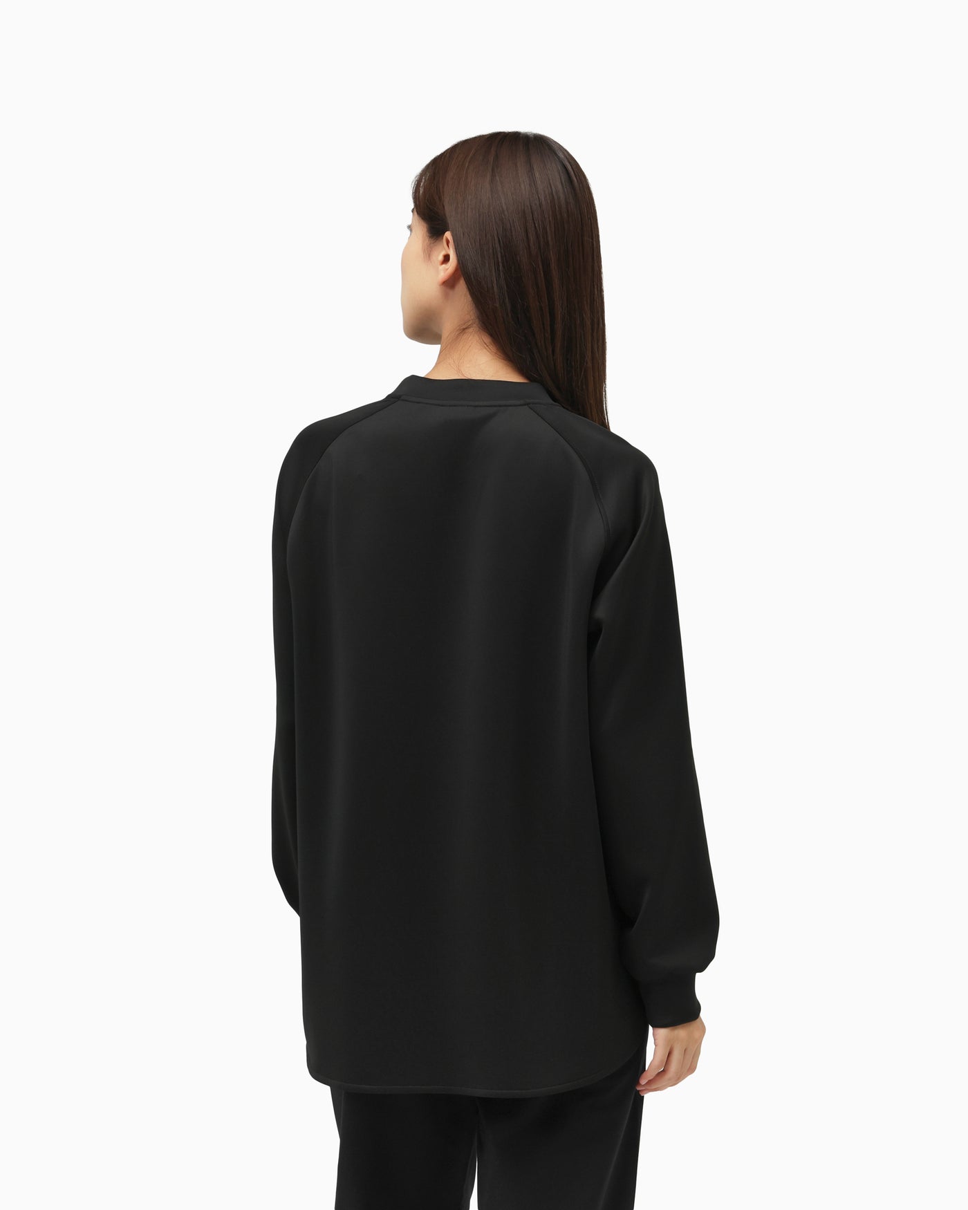 DOUBLE KNIT LS TOP LADIES