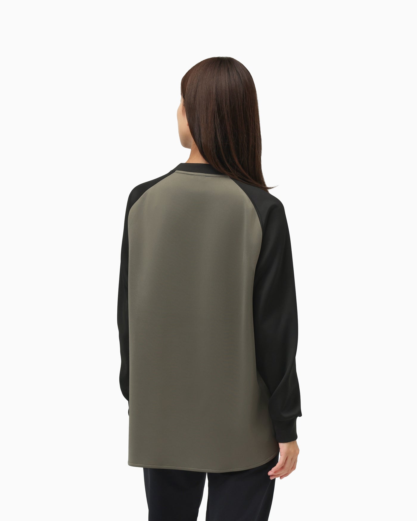 DOUBLE KNIT LS TOP LADIES