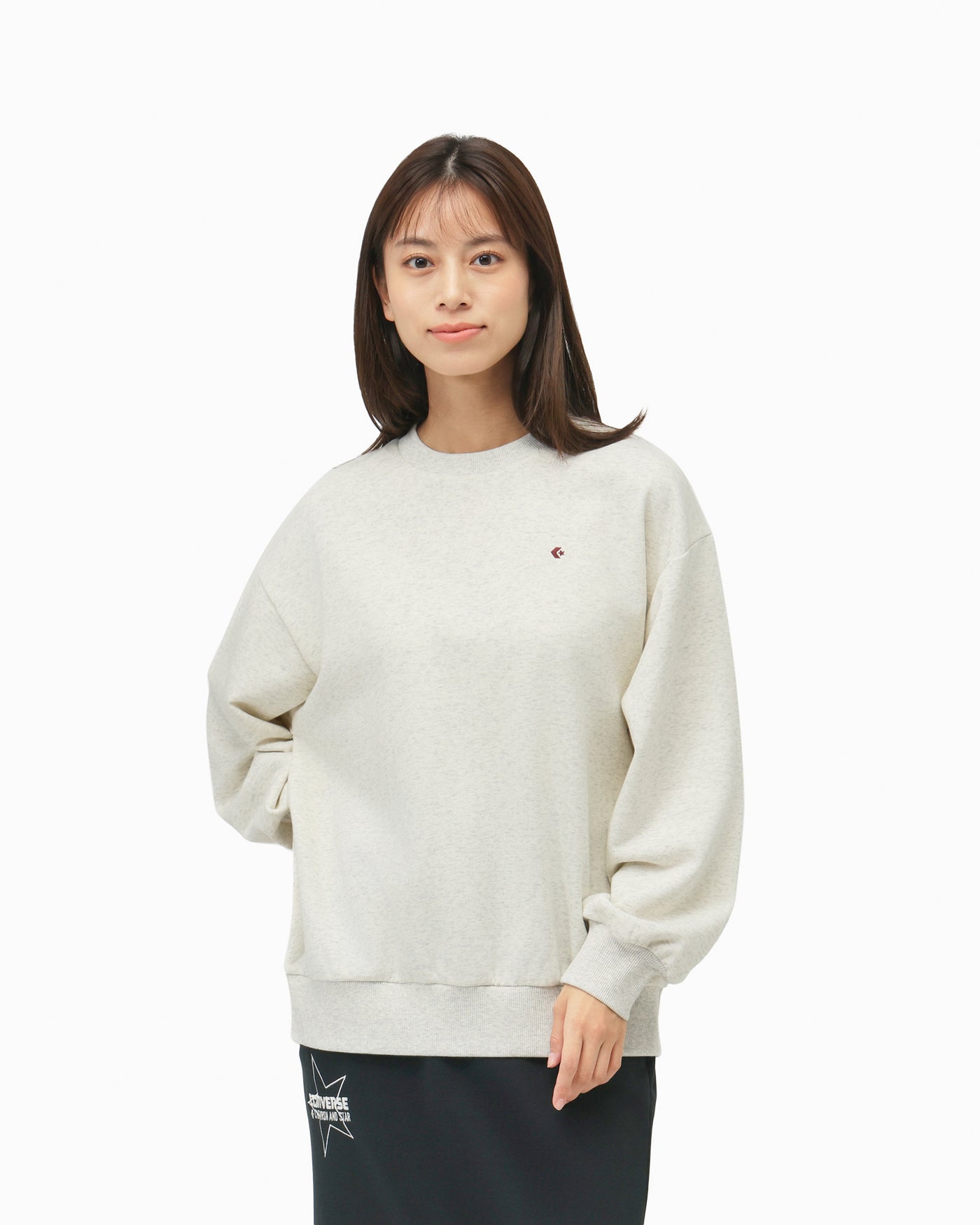 DIAMOND LOGO SWEAT CREW TOP LADIES