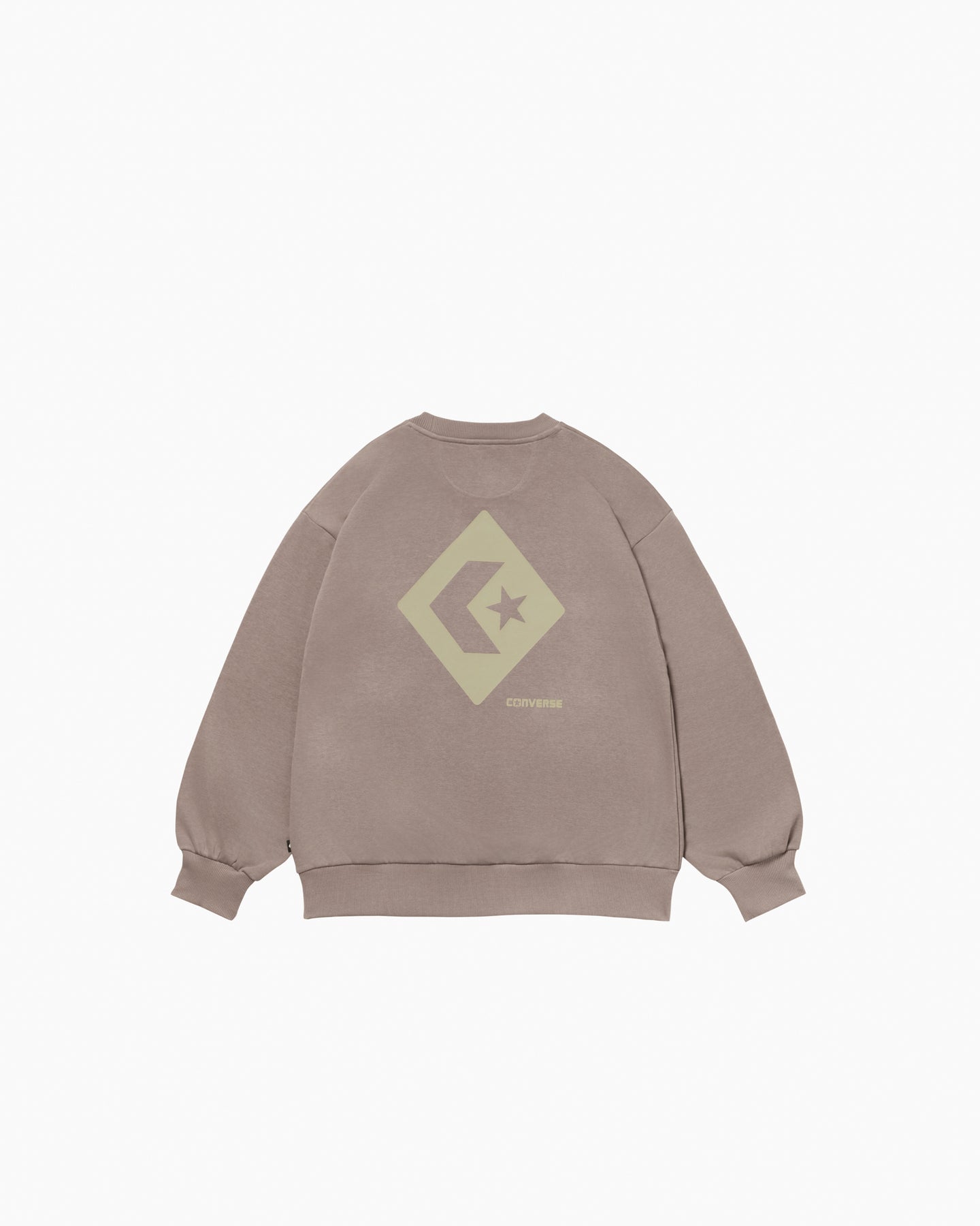 DIAMOND LOGO SWEAT CREW TOP LADIES (ピンクグレー)– コンバース オンライン ショップ ...