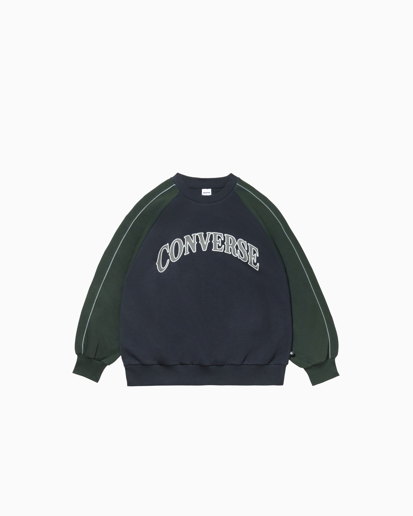 COLOR BLOCK SWEAT CREW TOP LADIES