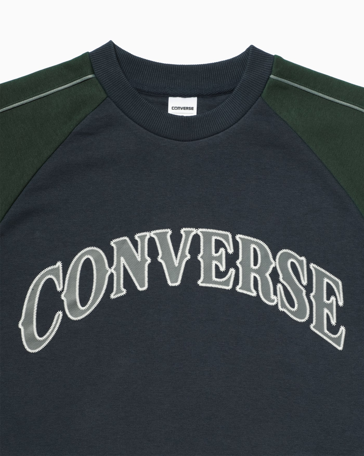COLOR BLOCK SWEAT CREW TOP LADIES