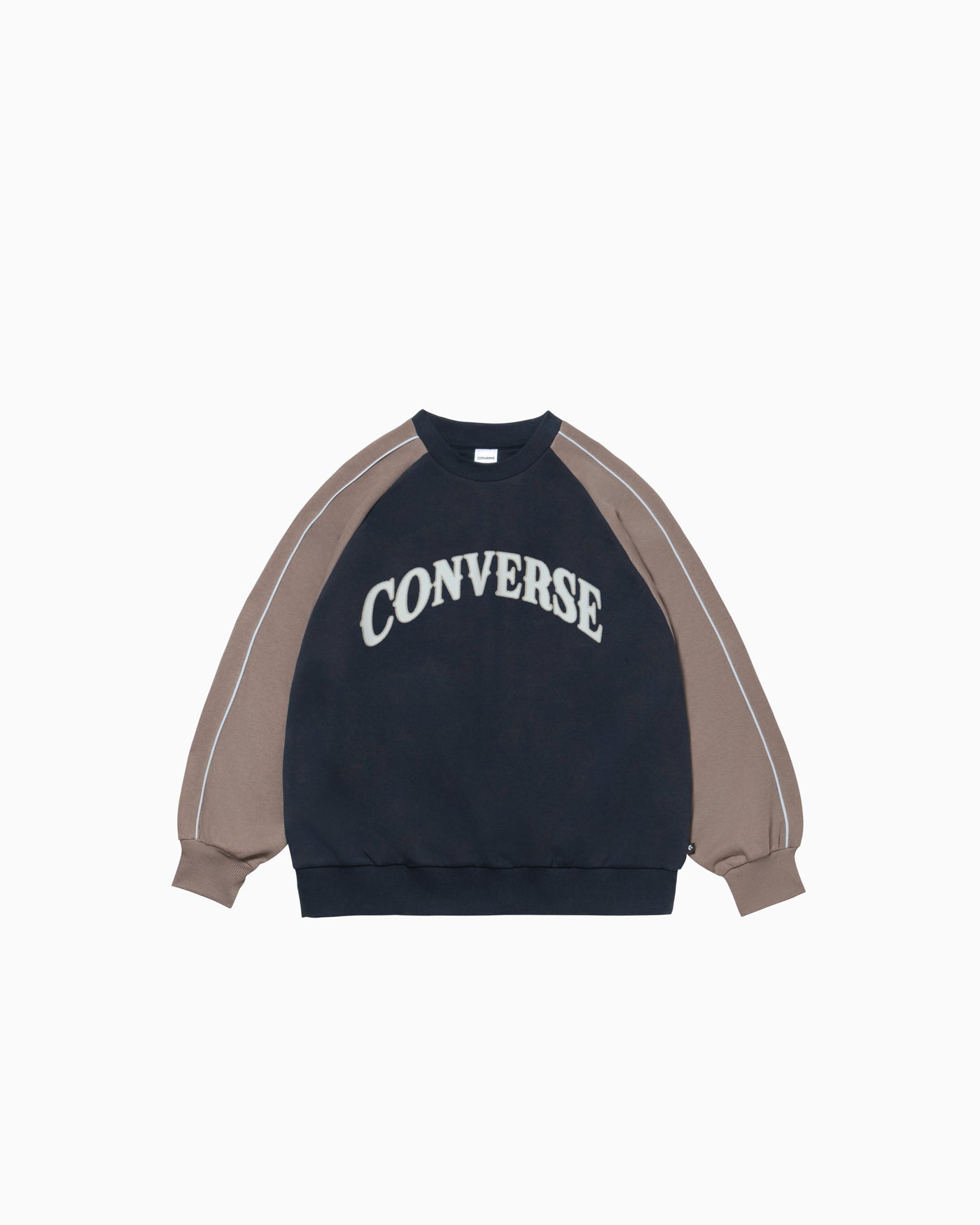 COLOR BLOCK SWEAT CREW TOP LADIES