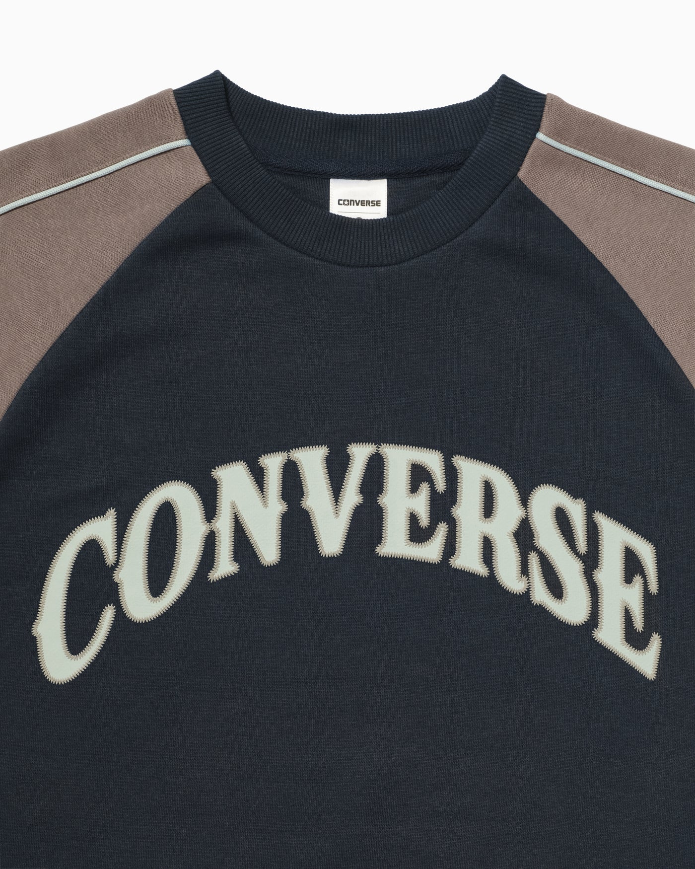 COLOR BLOCK SWEAT CREW TOP LADIES
