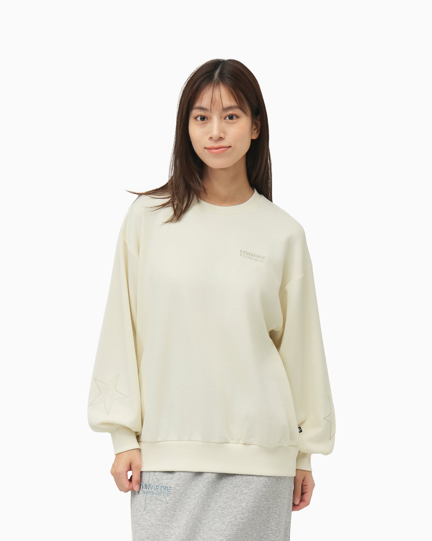 STAR PT SWEAT CREW TOP LADIES