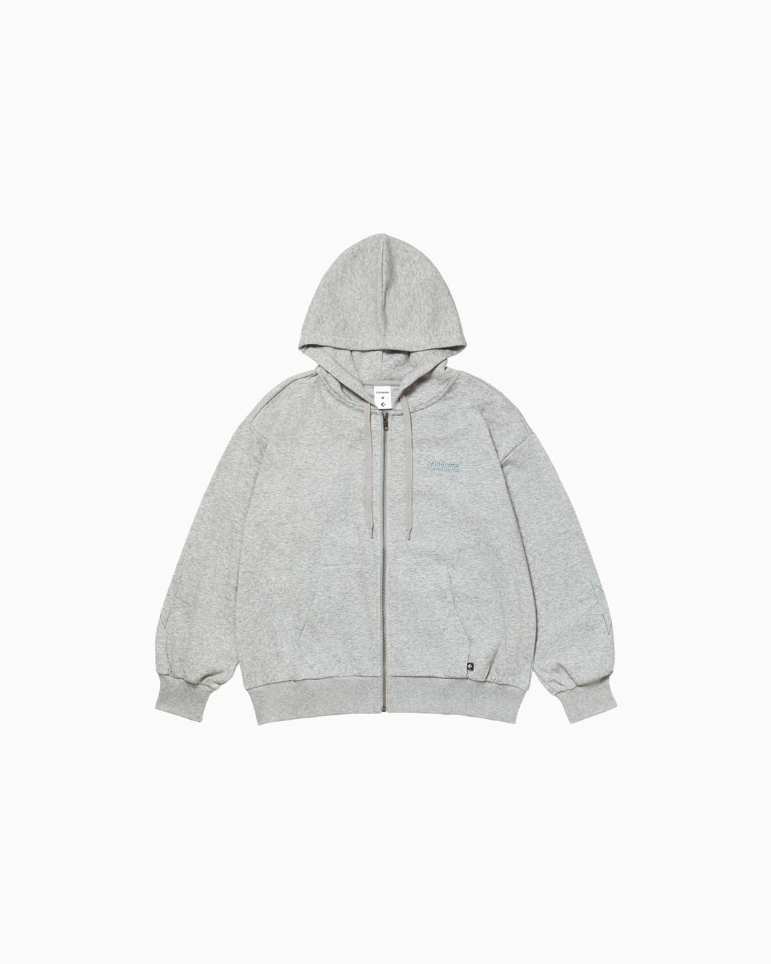 STAR PT FULL ZIP HOODIE LADIES (杢グレー)– コンバース オンライン