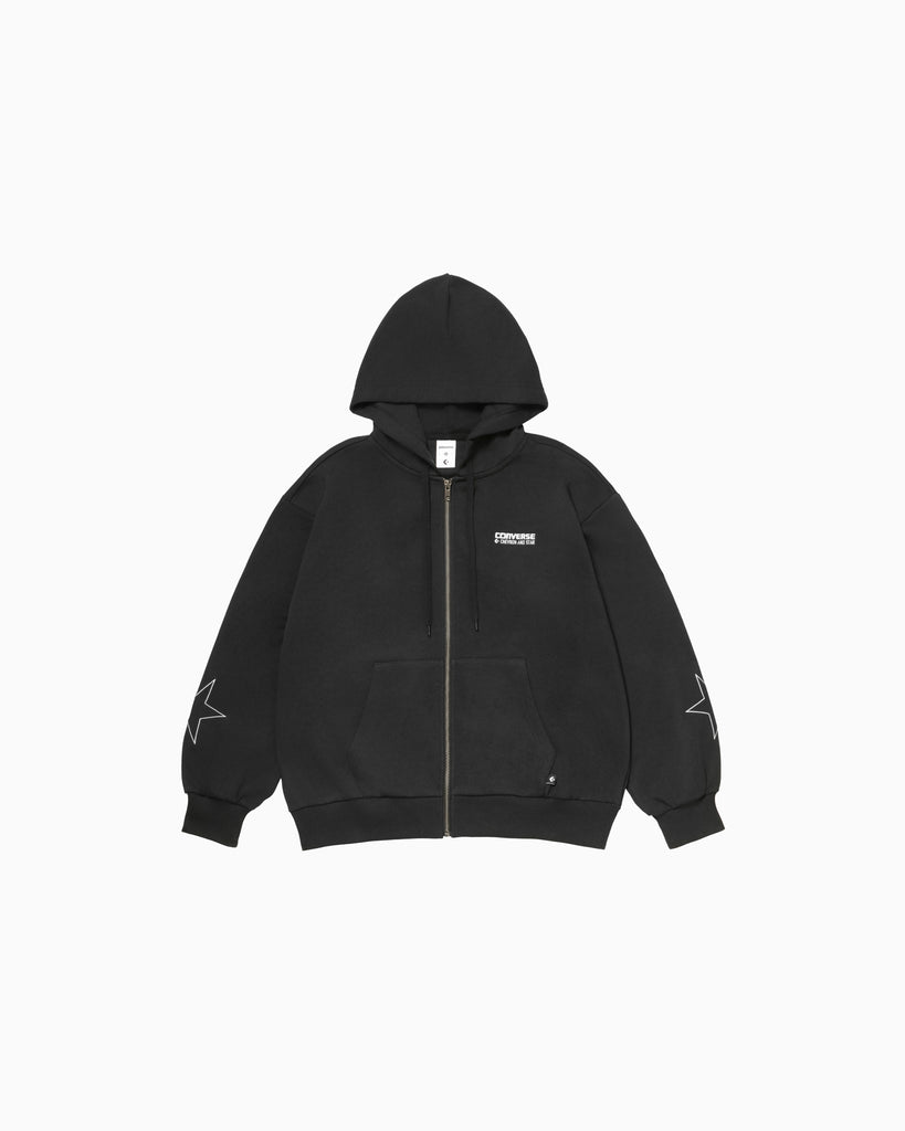 STAR PT FULL ZIP HOODIE LADIES (ブラック)– コンバース オンライン