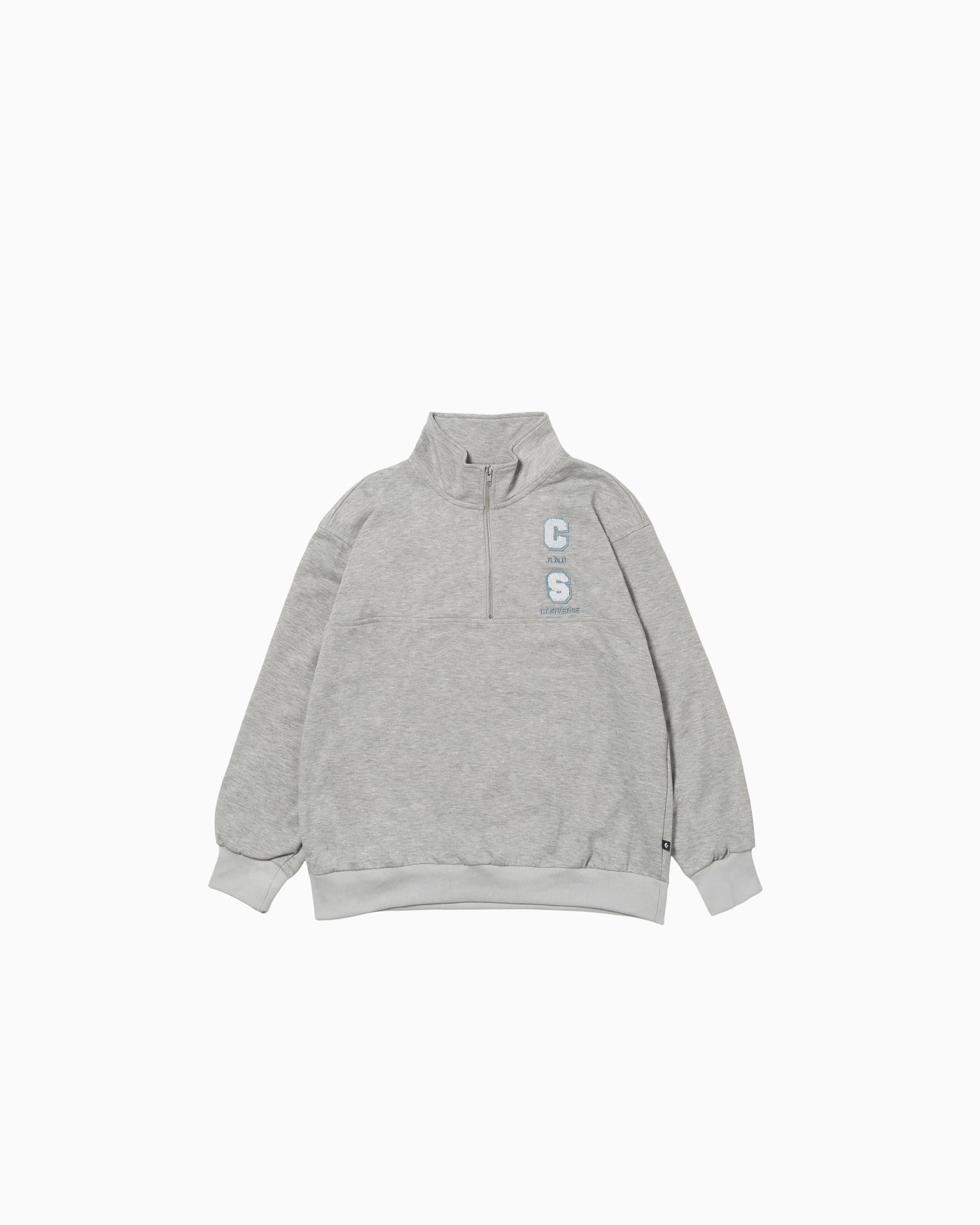 CHENILLE HALF ZIP TOP L