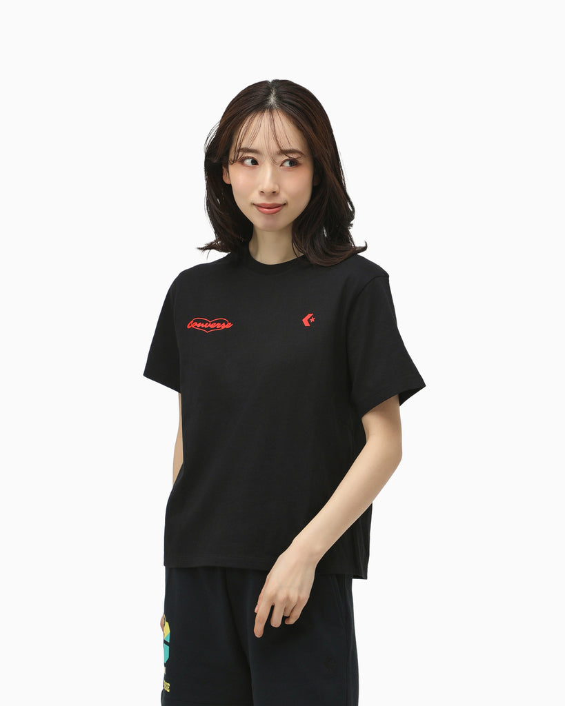 みな❣️です HEART PT SS TEE LADIES (リコリス)– コンバース オンライン