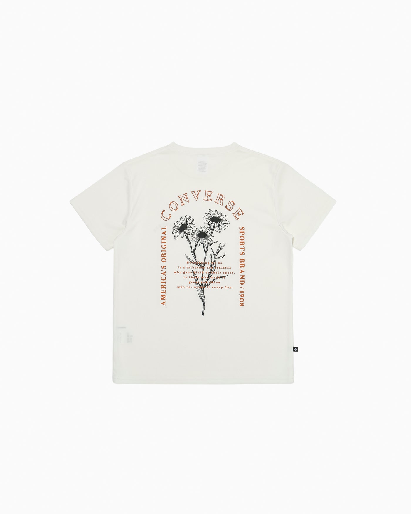 FLOWER PT SS PE TEE LADIES