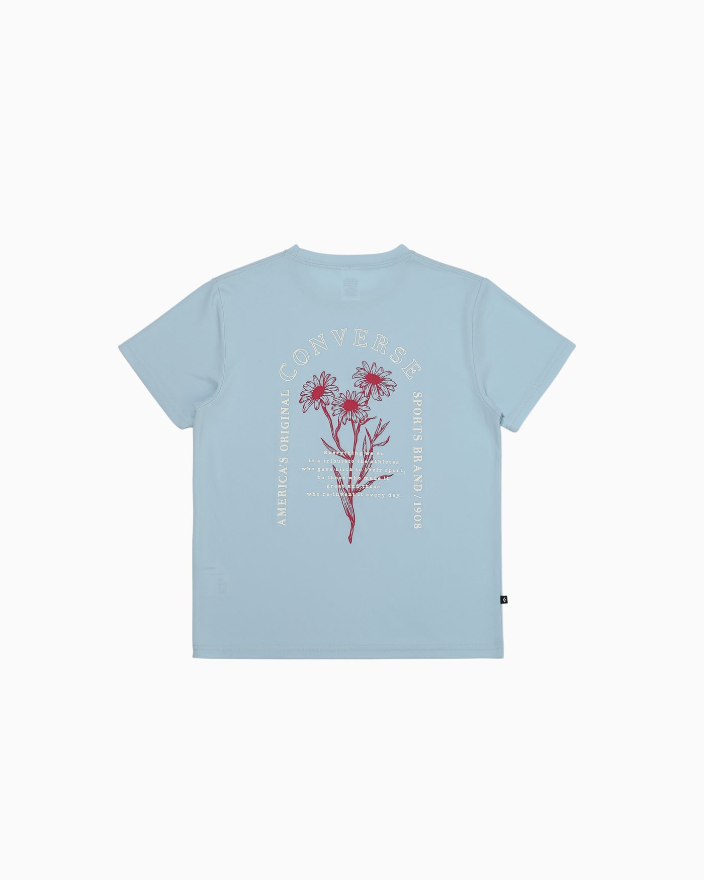 FLOWER PT SS PE TEE LADIES