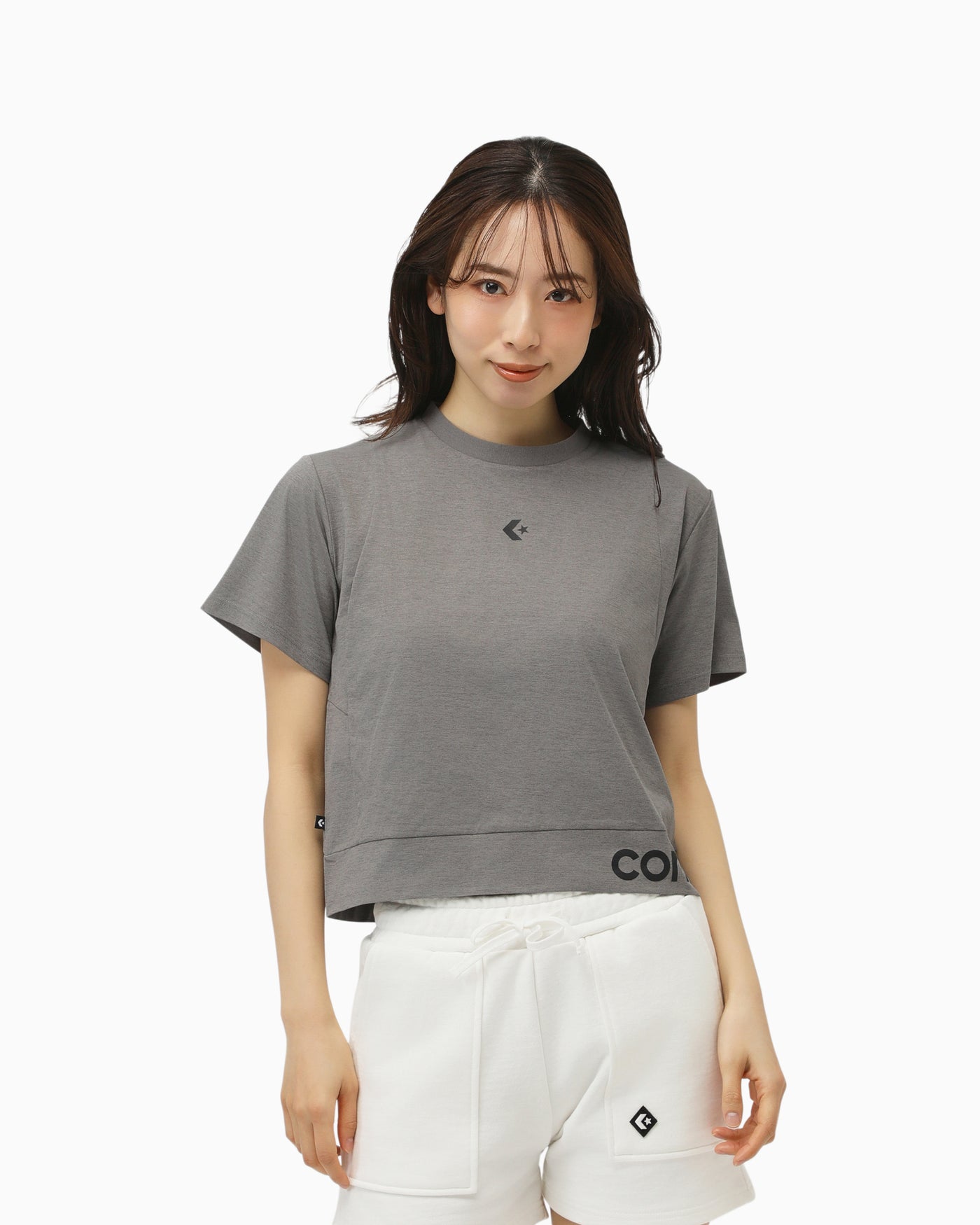 CNTR LOGO DRY SS TEE LADIES