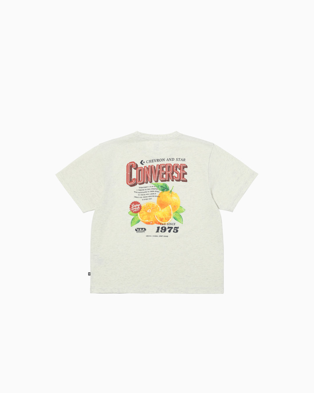 CV ORANGE TEE L (オートミール)– コンバース オンライン ショップ