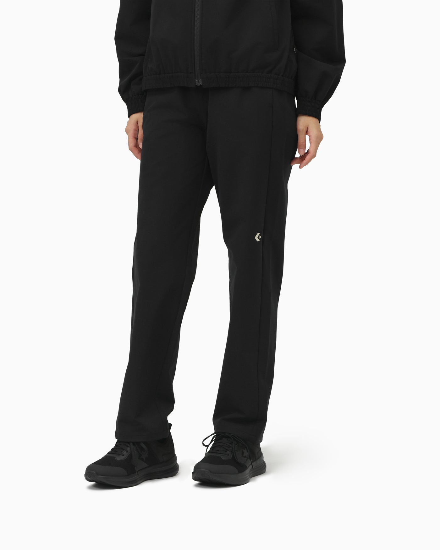 DOUBLE WEAVE BACK LOGO PANTS LADIES