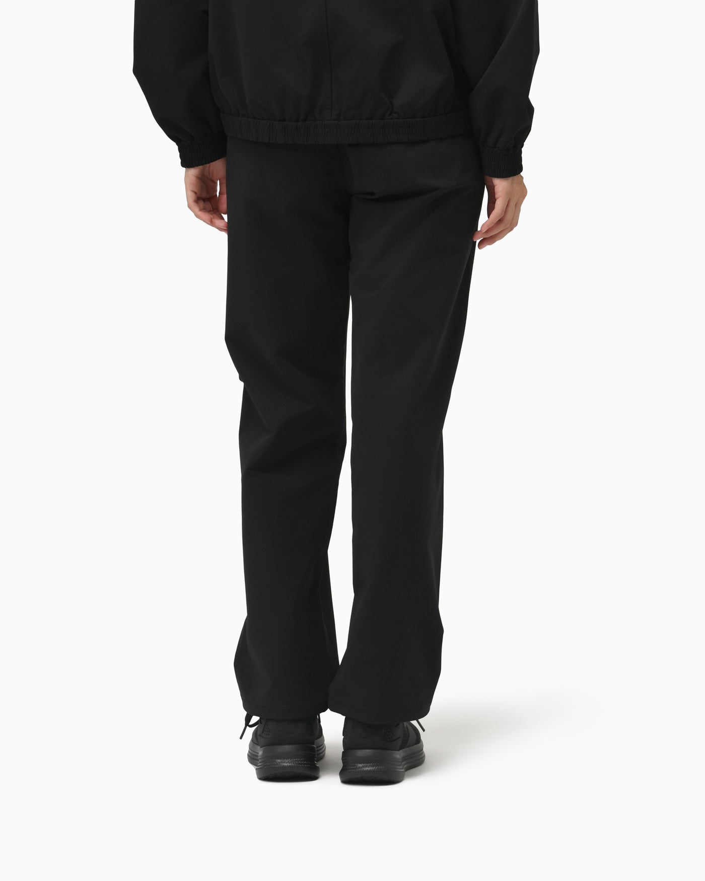DOUBLE WEAVE BACK LOGO PANTS LADIES