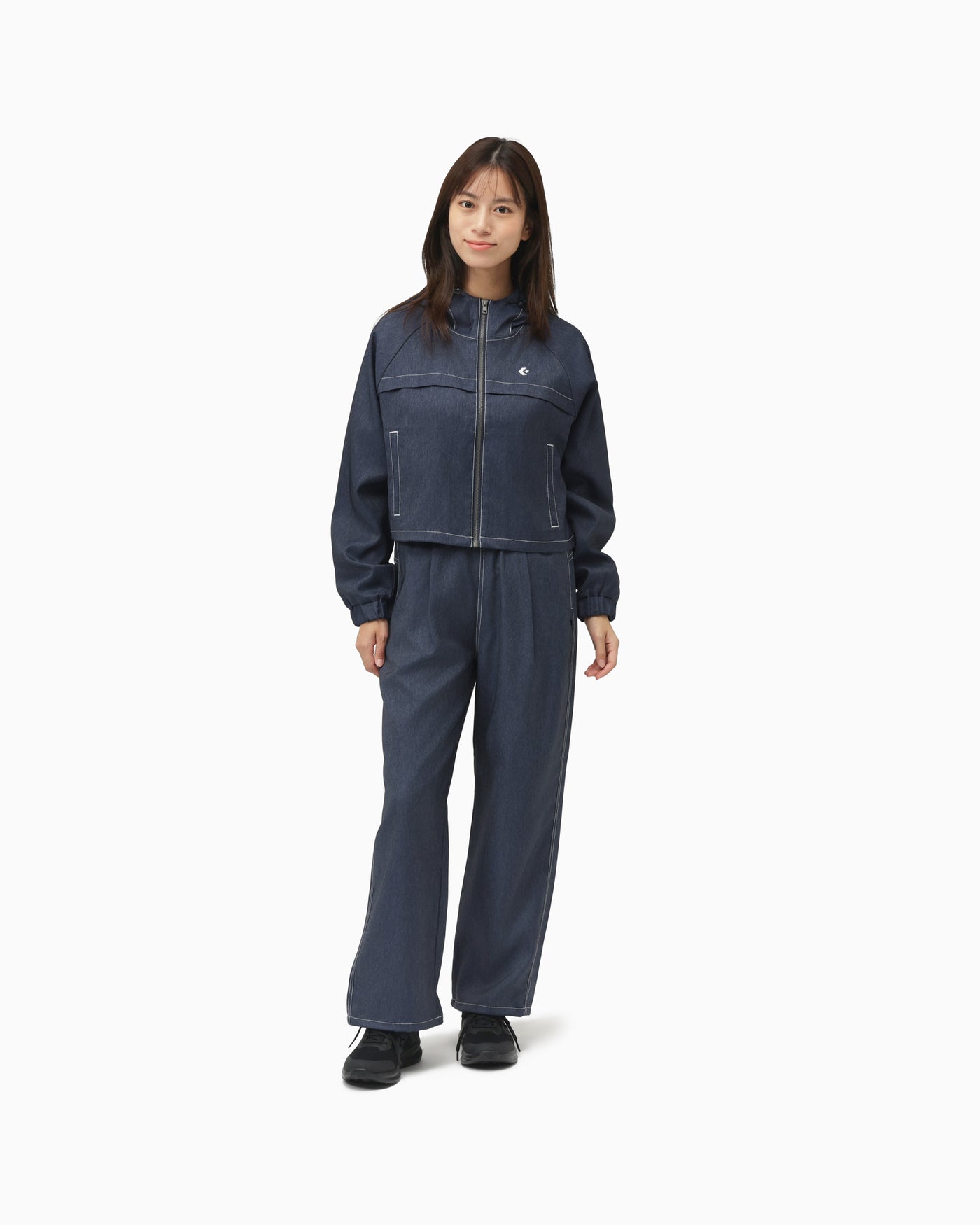 SYNTHETIC DENIM PANTS LADIES