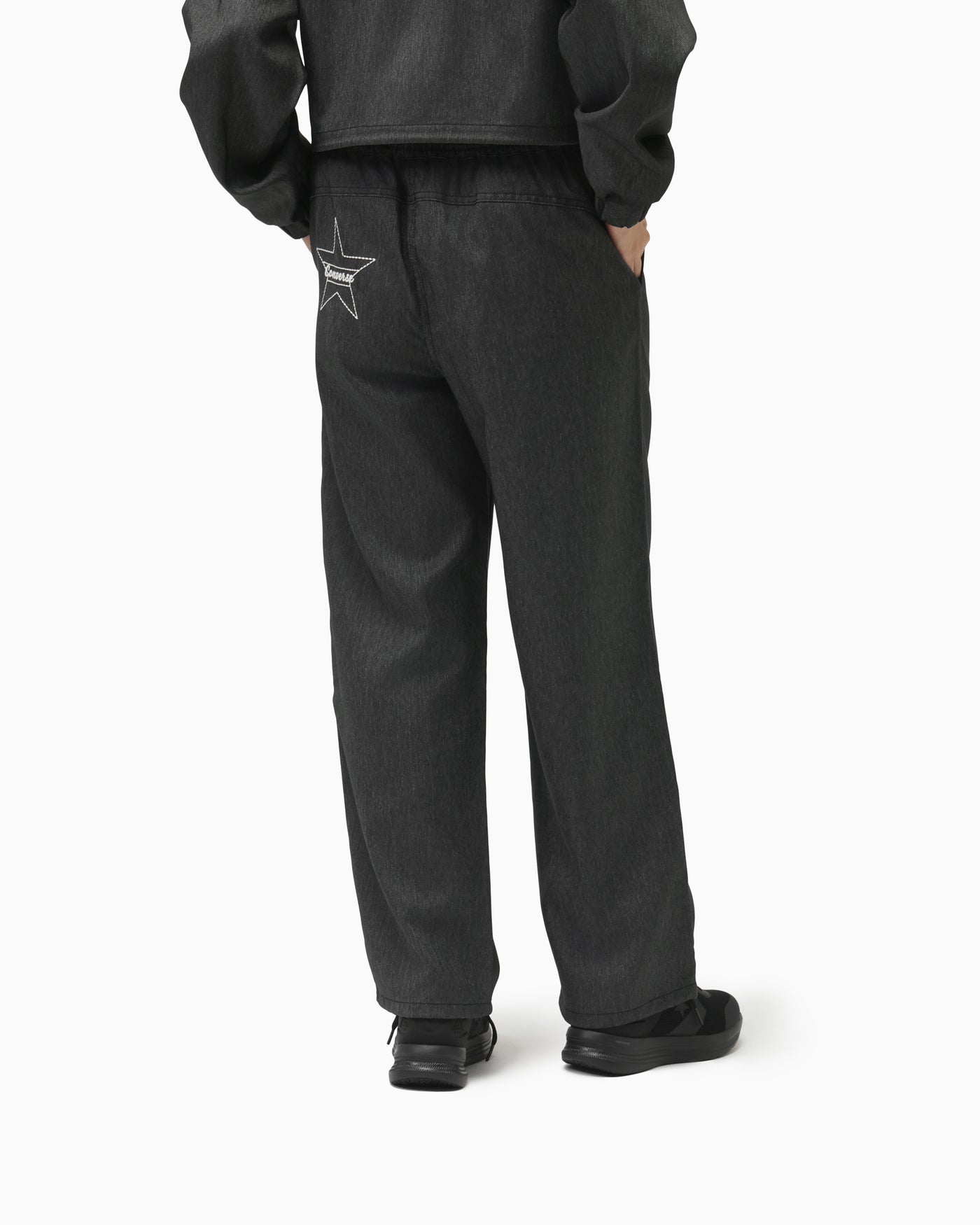 SYNTHETIC DENIM PANTS LADIES