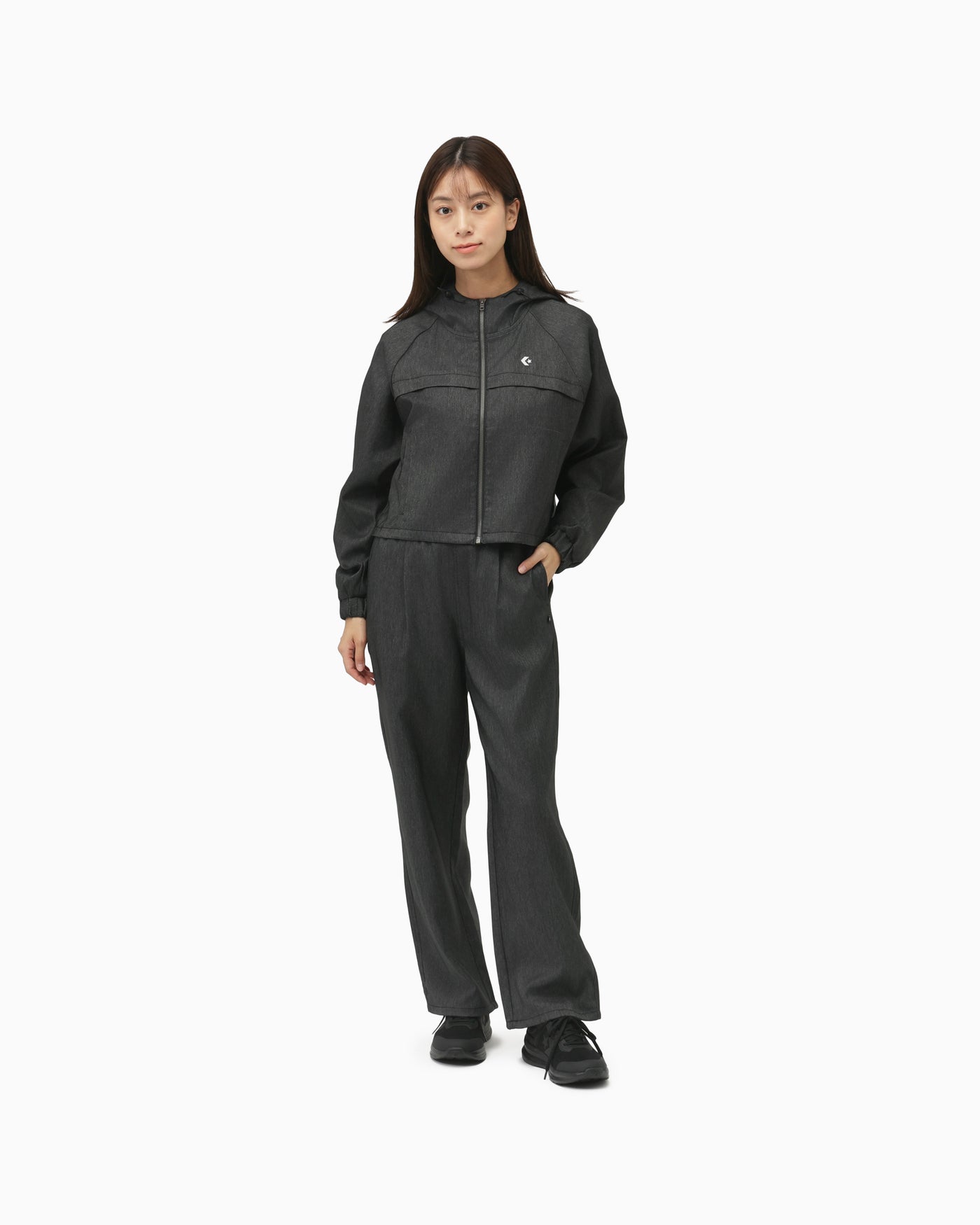 SYNTHETIC DENIM PANTS LADIES