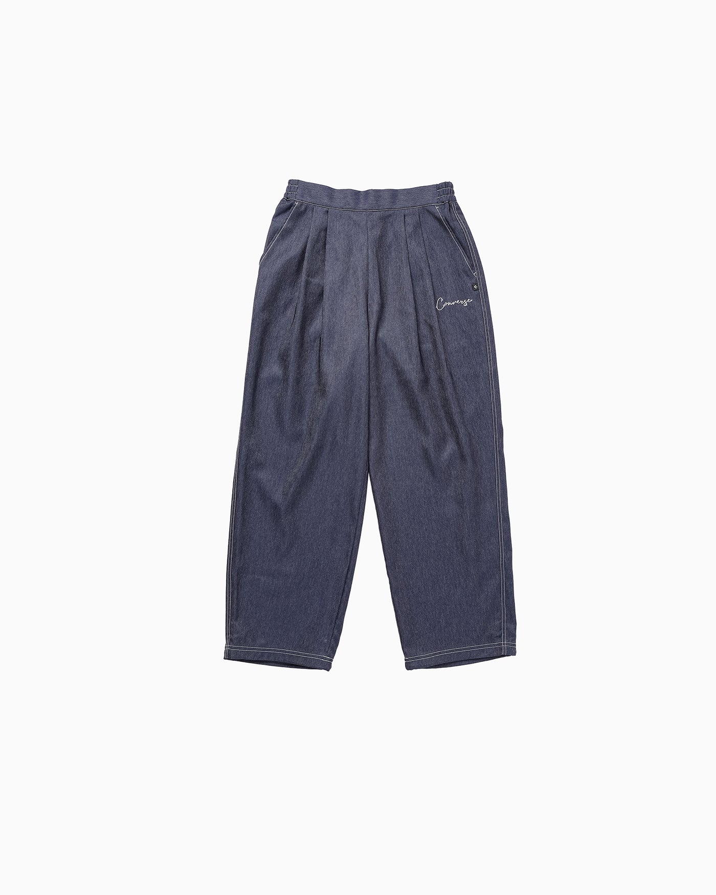 SYTIC DENIM ST EB TUCK PANTS L (ダークネイビー)– コンバース