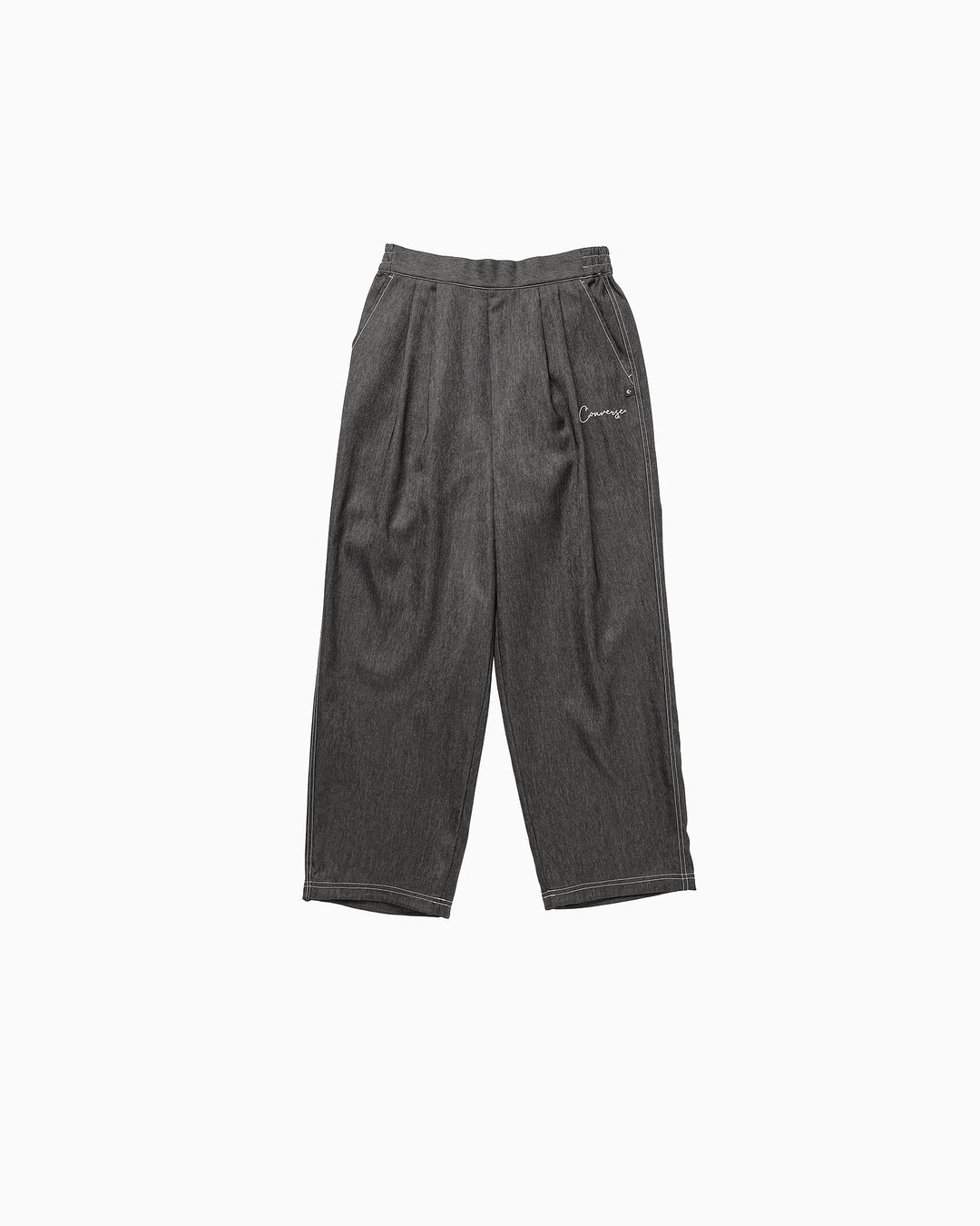 SYTIC DENIM ST EB TUCK PANTS L (ブラック)– コンバース オンライン