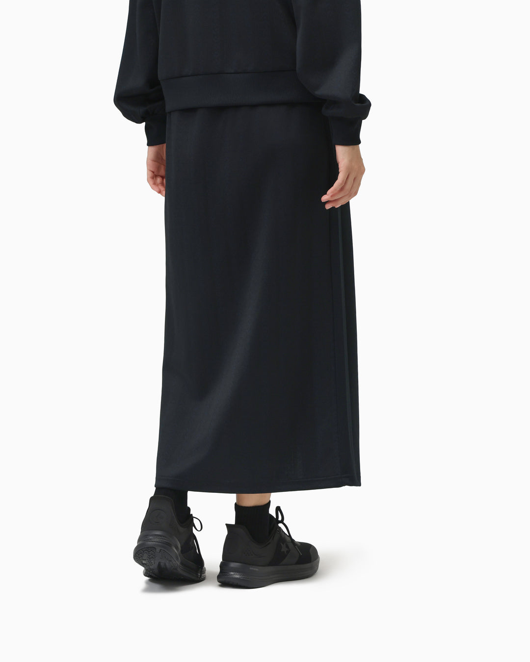 JQ CS LINE TRACK SKIRT LADIES (ブラック)– コンバース オンライン