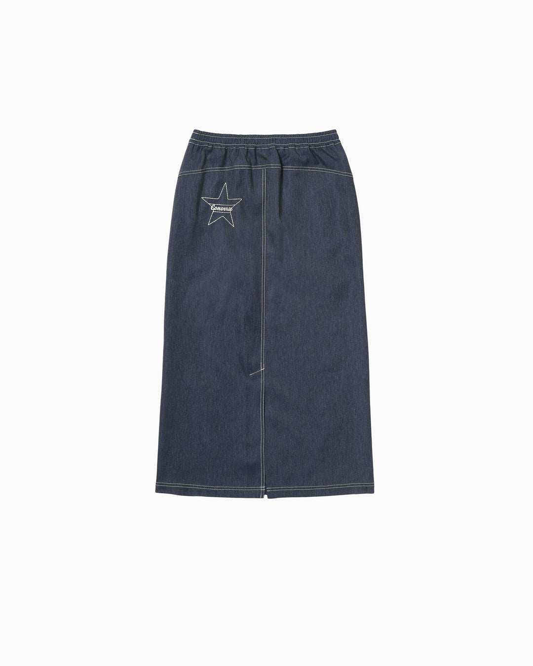 SYNTHETIC DENIM SKIRT LADIES (ネイビー)– コンバース オンライン
