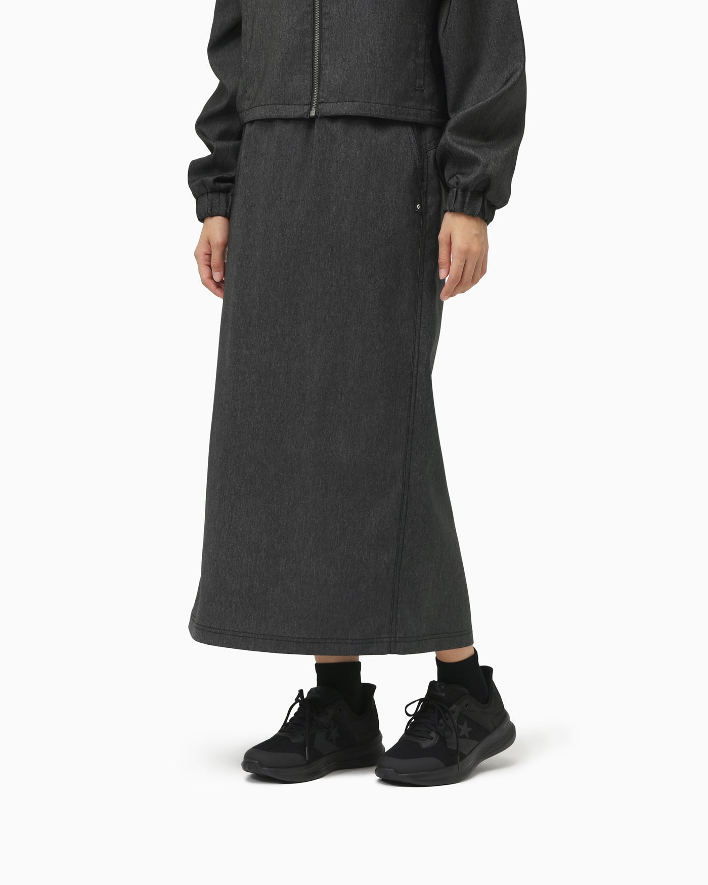 SYNTHETIC DENIM SKIRT LADIES