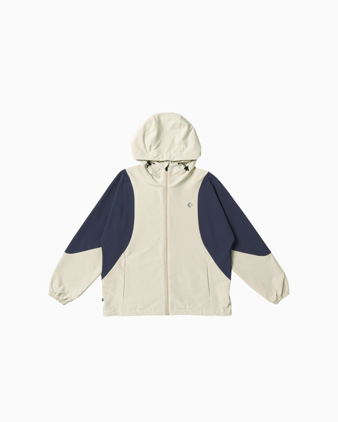 その他のブランド（other）/ジャケット CS COL BLOCK JACKET MENS COL BLOCK WOVEN JACKET LDS (ナチュラル/ネイビー)– コンバース