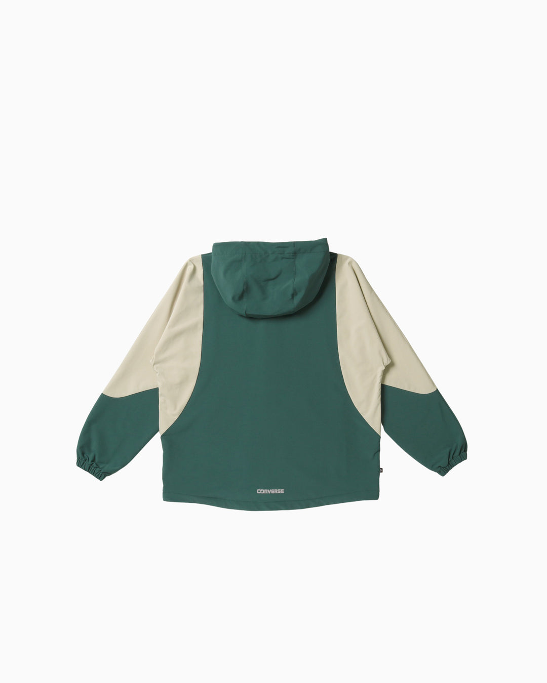 コントラストパネルジャケット COL BLOCK WOVEN JACKET LDS (ダークグリーン/ナチュラル)– コンバース