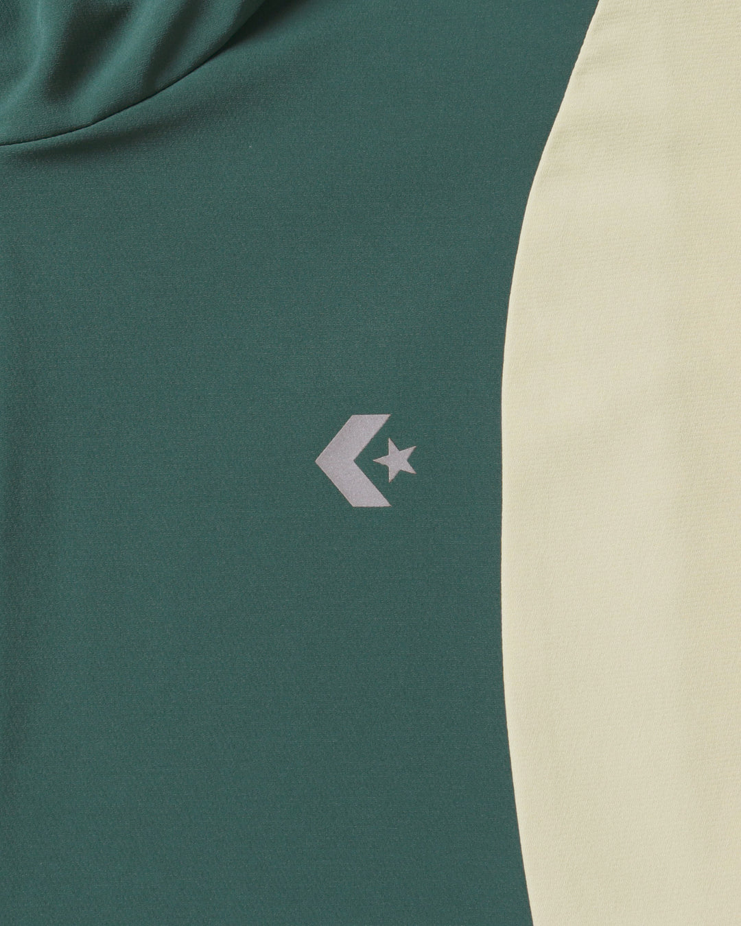 COL BLOCK WOVEN JACKET LDS (ダークグリーン/ナチュラル)– コンバース