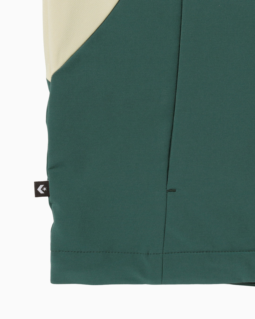 COL BLOCK WOVEN JACKET LDS (ダークグリーン/ナチュラル)– コンバース