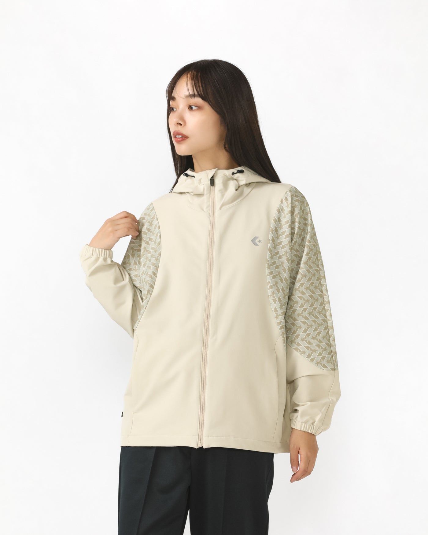 PTND COL BLOCK WOVEN JACKET LDS