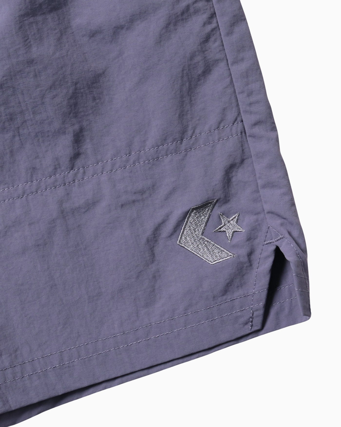 COLOR BLOCK WOVEN SHORTS