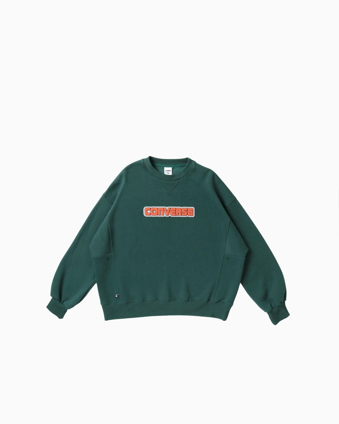 CHENILLE SWEAT CREW LDS (ダークグリーン)– コンバース オンライン