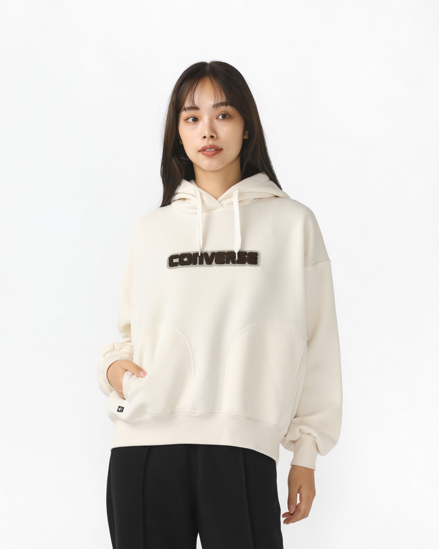 CHENILLE SWEAT HOODIE LDS