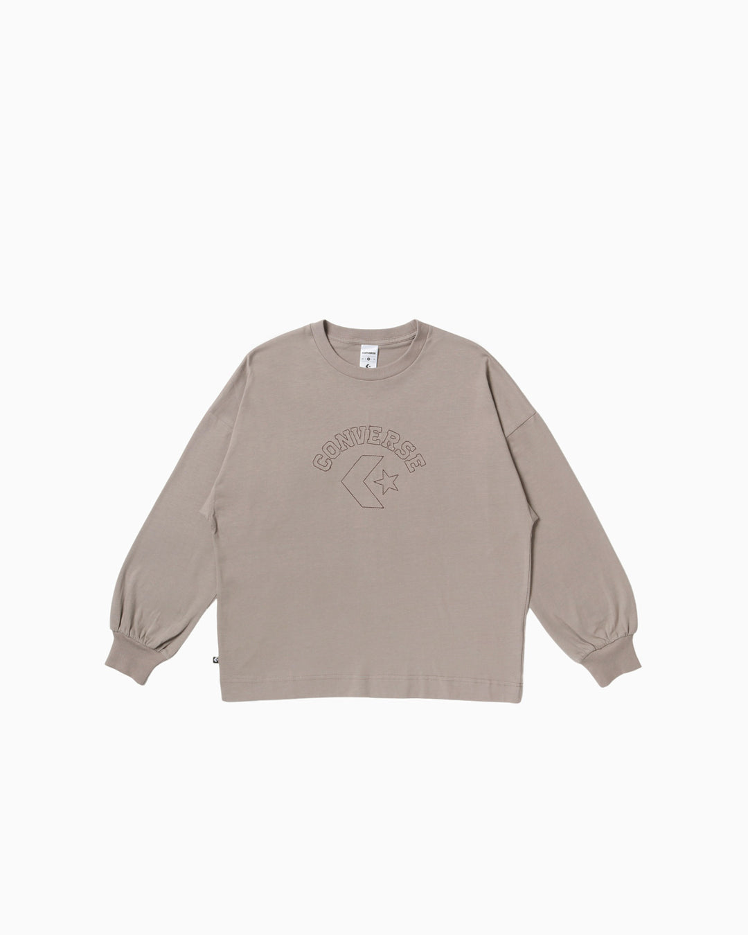 STITCH LOGO LS TEE LDS (グレージュ)– コンバース オンライン