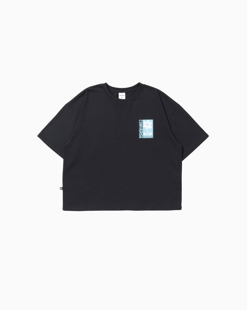CV DIGITAL GRAPHIC TEE LDS (ブラック)– コンバース オンライン 