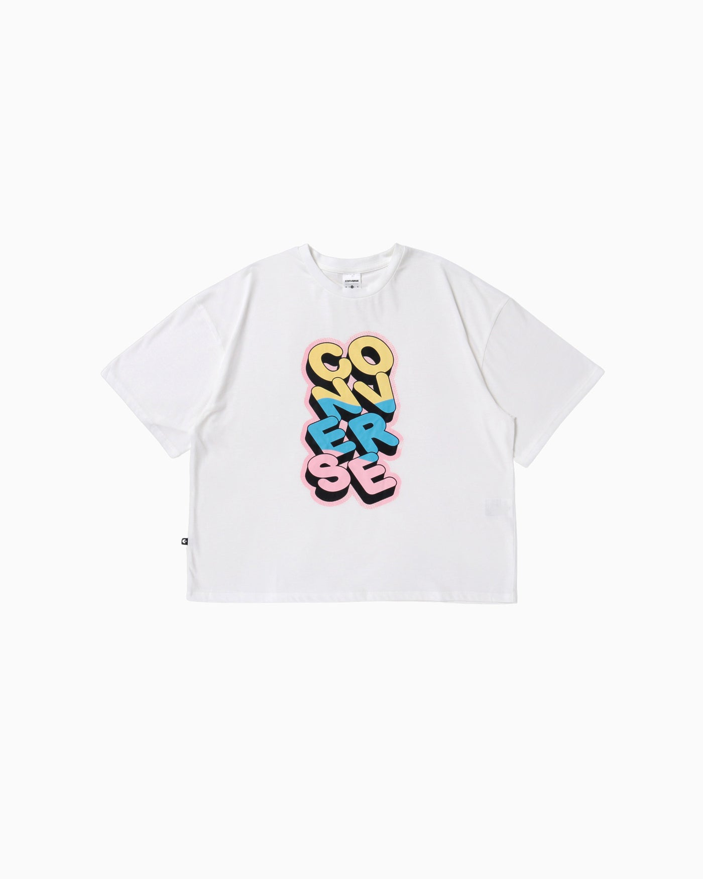 CV POP TEXT TEE LDS