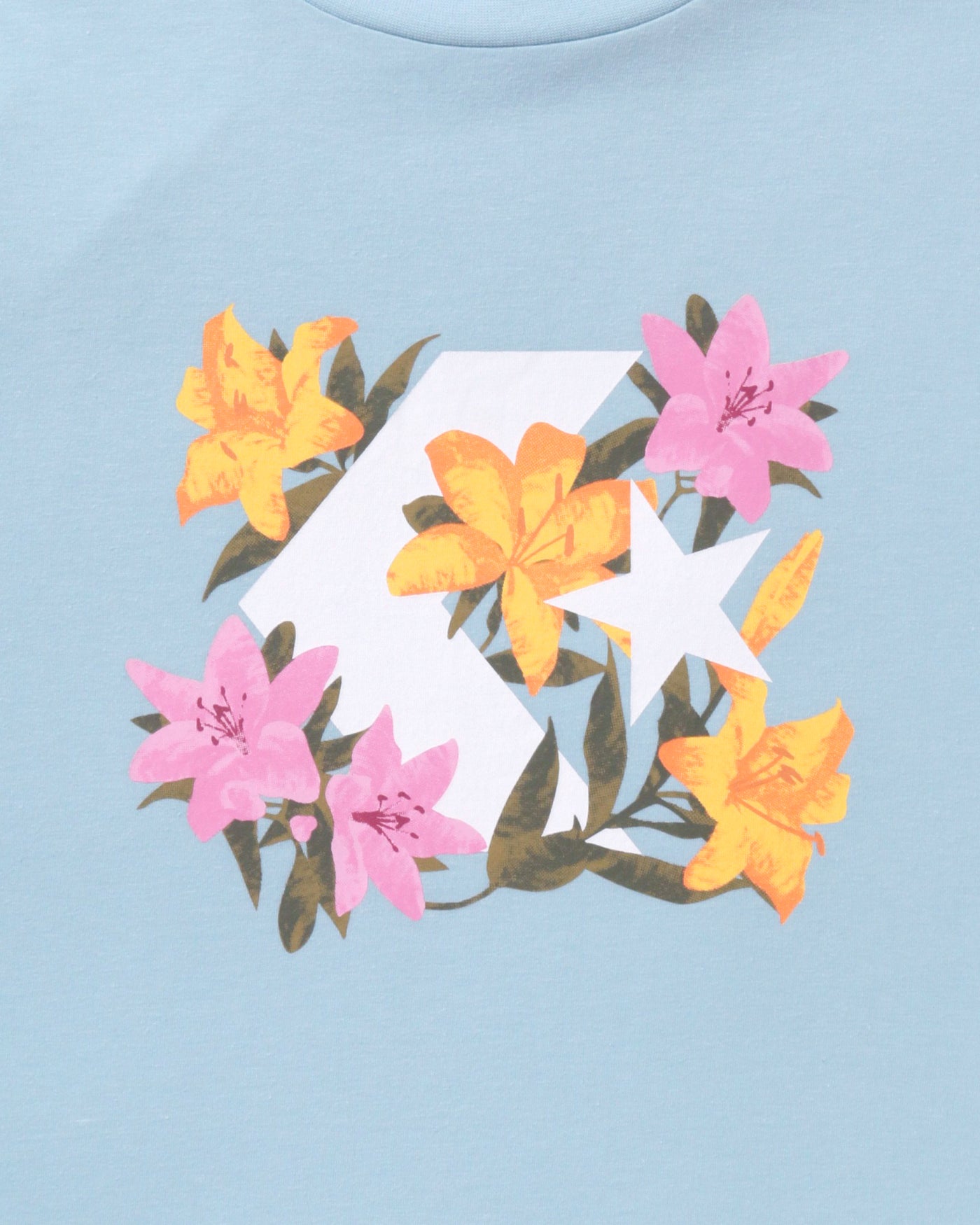 CV FLOWER LOGO TEE LDS