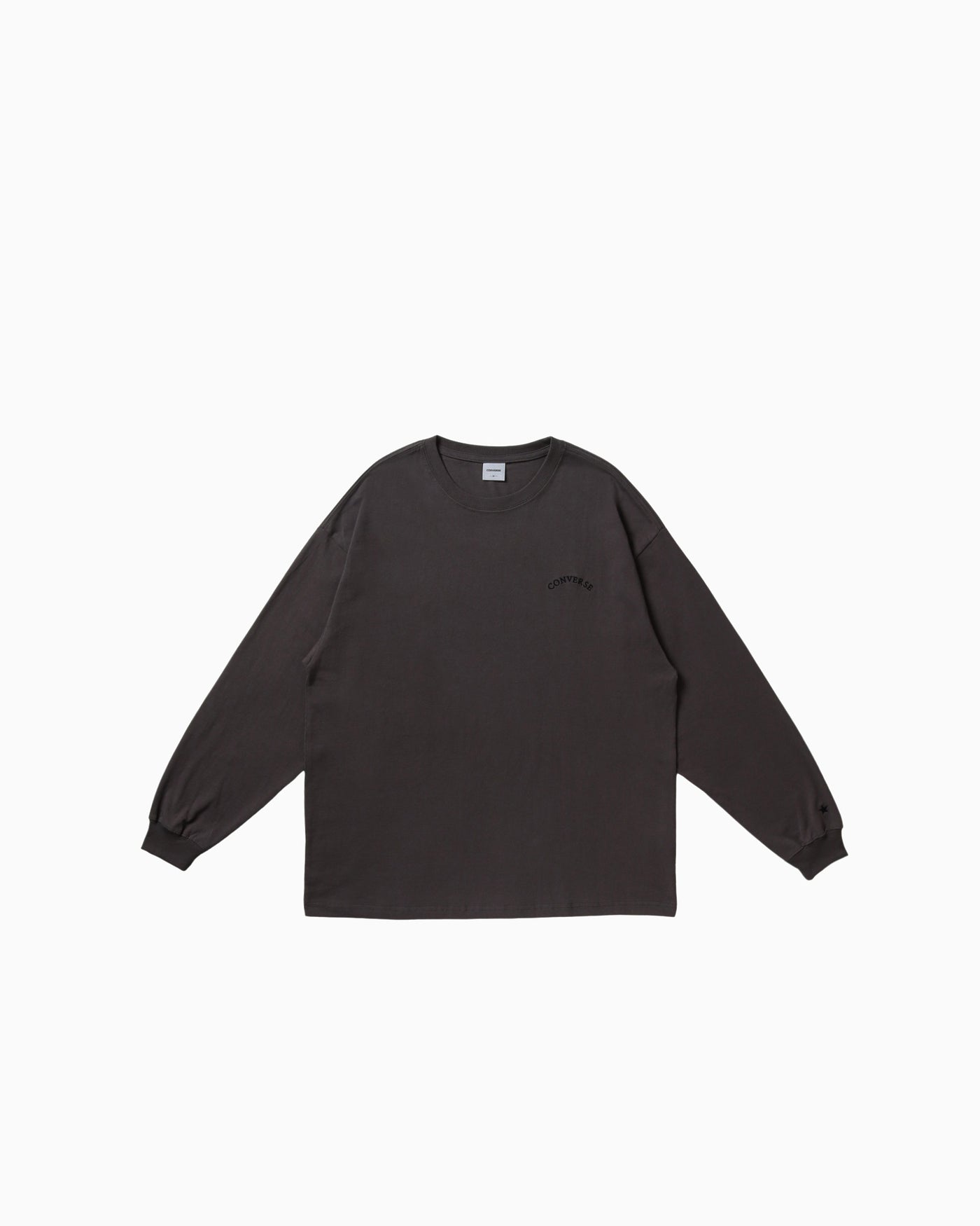 天竺シューズグラフィックプリント L/S T