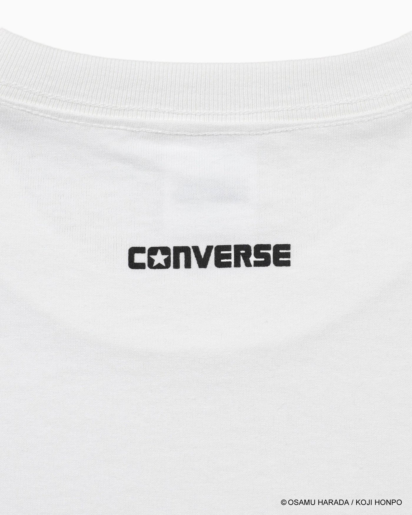CV天竺フロントEMB S/S T-shirts / OSAMU GOODS (ホワイト