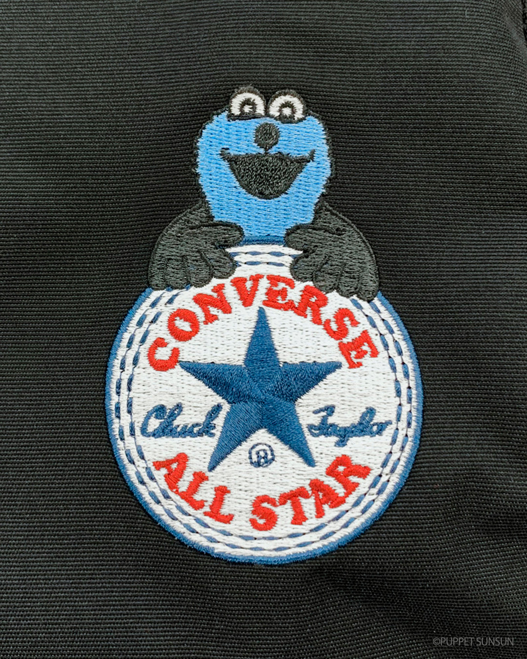 CONVERSE PUPPET SUNSUN リュック 黒 CONVERSE デイバック リュック 「CONVERSE」SUNSUN BACKPACK