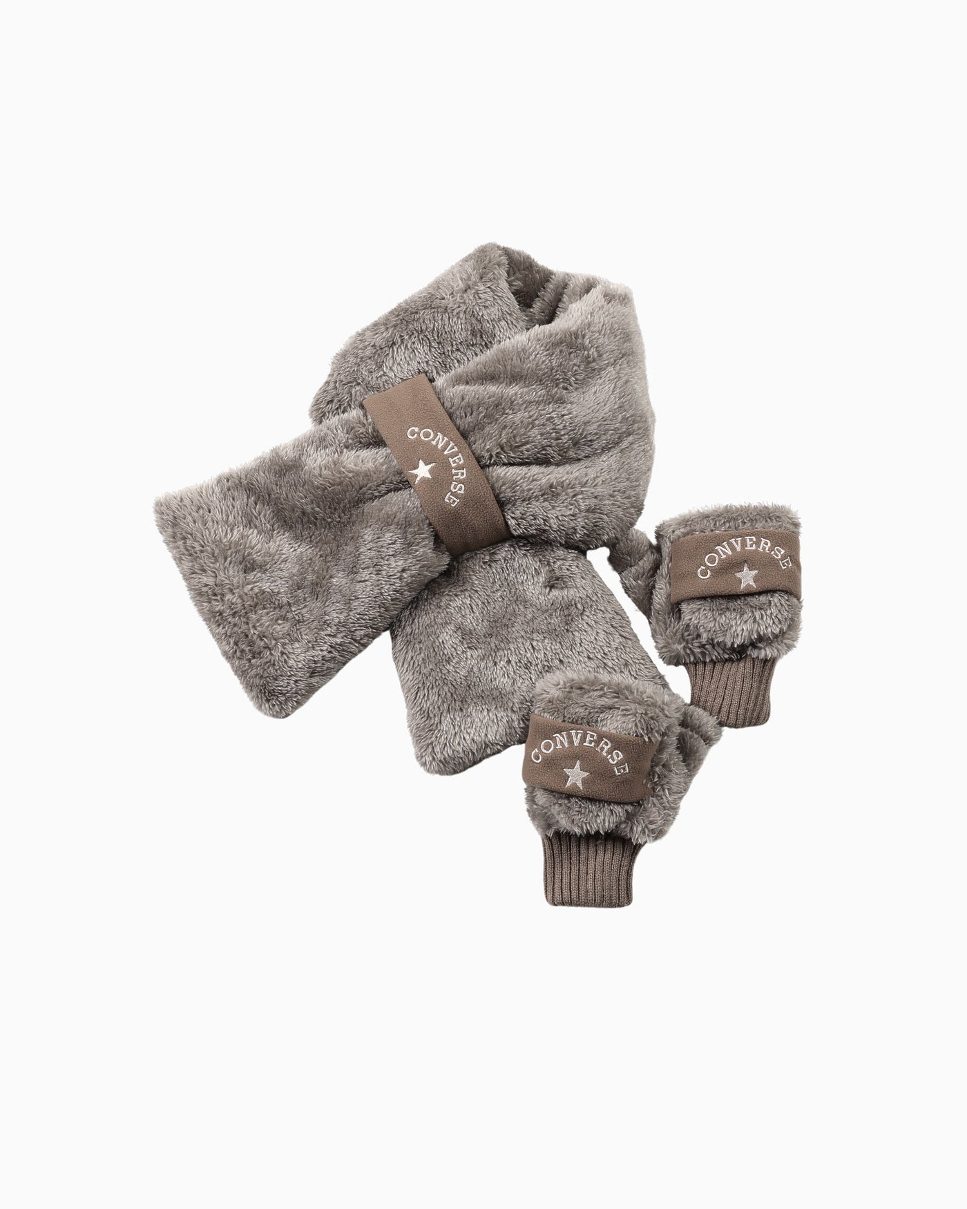 CV boa scarf with fleece band