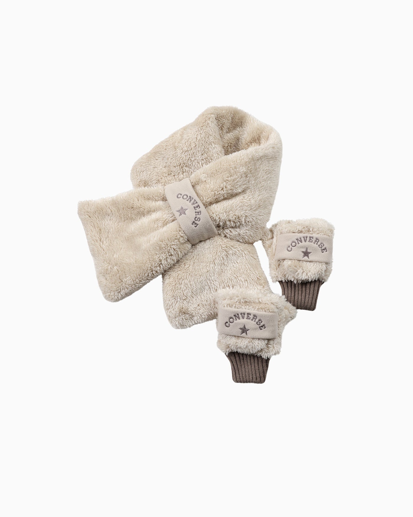 CV boa scarf with fleece band