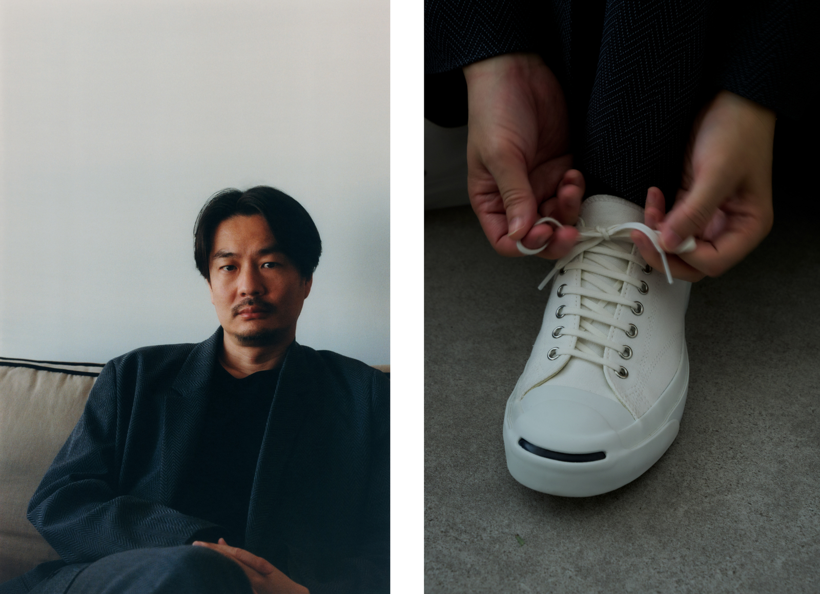 90s USA製 ジャックパーセル キャンバス ブラック カートコバーン More