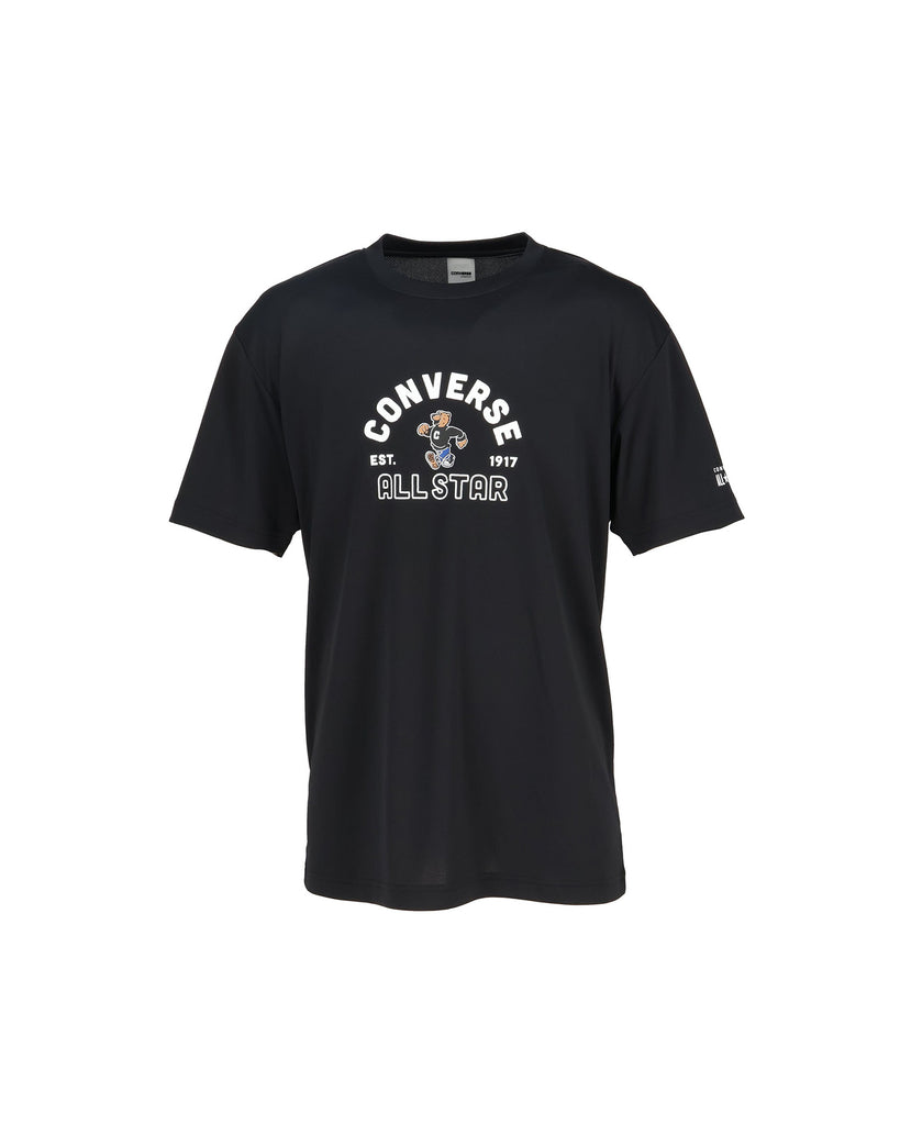 NERDY フットプリント Tシャツ ブラック Printstar Printstar（プリントスター）：5.6オンス