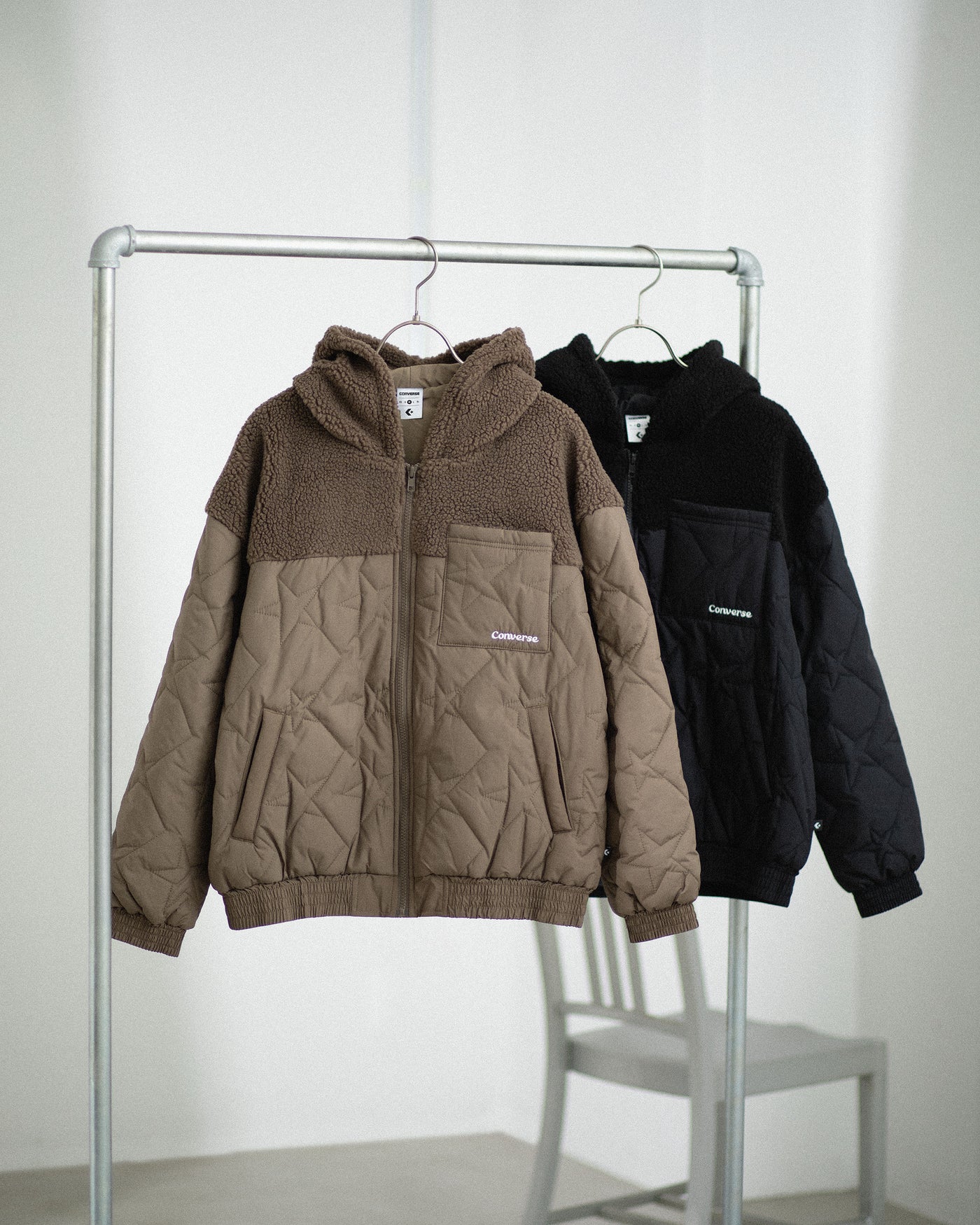 HYBRID CS QUILT HOODED JACKET LADIES